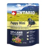 ONTARIO Puppy Mini Lamb & Rice 0,75kg