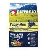 ONTARIO Puppy Mini Lamb & Rice 2,25 kg