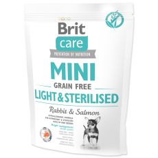 BRIT Care Mini Grain Free Light & Sterilised 400g