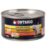 KONZERVA ONTARIO DOG CHICKEN PIECES + CHICKEN NUGGET 200G