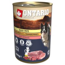 Ontario konzerva Duck Pate flavoured with Cranberries 400g