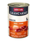 Konzerva GranCarno Junior hovädzie + kura - 400g