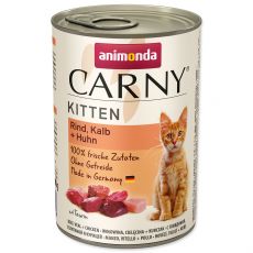 Animonda konzerva Kitten hov,teľacie, kuracie 400g