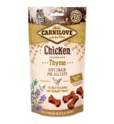 CARNILOVE Cat Semi Moist Snack Chicken enriched with Thyme 50g