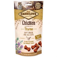 CARNILOVE Cat Semi Moist Snack Chicken enriched with Thyme 50g