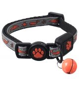 Obojok Active Cat Reflective oranžový