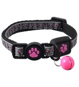 Obojok Active Cat Reflective ružový