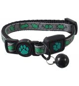 Obojok Active Cat Reflective zelený