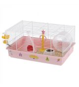Ferplast klietka CRICETI 9 PRINCESS WHITE 46x29,5x23 cm