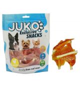 JUKO SNACKS Chicken jerky with calcium soft bone 250 g