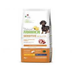 Trainer Natural Sensitive No Glutén Adult Mini kačka 2kg