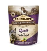 CARNILOVE Quail with Yellow Carrot 300g