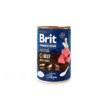 Konzerva Brit Premium Beef with Tripe 400g