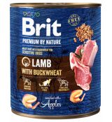 Konzerva Brit Premium Lamb with Buckwheat 800g