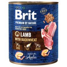 Konzerva Brit Premium Lamb with Buckwheat 800g