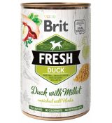Konzerva Brit Fresh Duck with Millet 400g