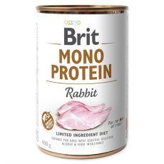 Konzerva Brit Mono protein Rabbit 400g