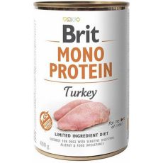 Konzerva Brit Mono protein Turkey 400g