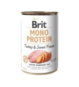 Konzerva Brit Mono protein Turkey Sweet Potato 400g