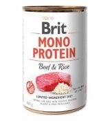 Konzerva Brit Mono protein Beef Rice 400g