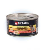 Ontario konzerva Junior Chicken Pieces and Cartilage 200g