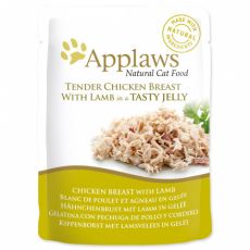 Applaws kapsička Chicken with Lamb in jelly 70g