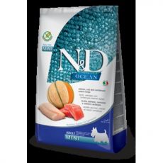 N & D Dog Ocean GF Adult Mini, Salmon, Cod & Cantaloupe melon 2.5kg