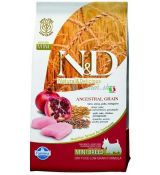 N&D dog AG adult mini, chicken, spelt, oats & pomegranate 800g