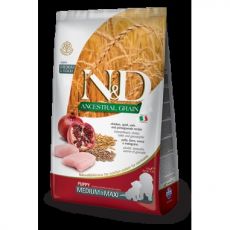 Farmina N&D dog AG puppy medium & maxi, chicken, spelt, oats & pomegranate 2,5 kg