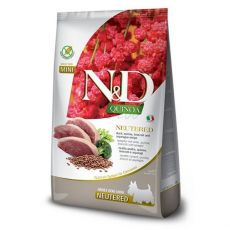 N&D dog GF QUINOA ADULT MINI Neutered duck 2,5 kg