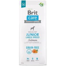 Brit Care Dog Grain-free Junior Large Breed Salmon 12 kg