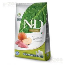 N&D dog PRIME Adult Medium & Maxi Boar & Apple 12kg