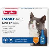 BEAPHAR Line-on IMMO Shield pre mačky 1-10kg 3*1ml