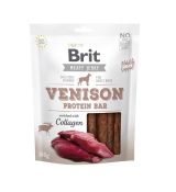 BRIT meaty jerky VENISON protein bar 80g.