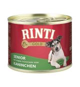 Konzerva Rinti Gold Senior králik 185 g