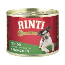 Konzerva Rinti Gold Senior králik 185 g