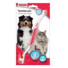 Zubná kefka pre psy a mačky beaphar