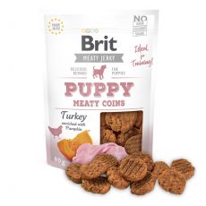 BRIT Jerky Puppy Turkey maškrty pre šteňatá 80 g