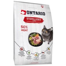 Ontario Cat Sterilised Lamb 400 g