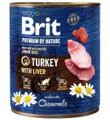 BRIT Premium by Nature Turkey and Liver 800 g