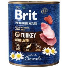 BRIT Premium by Nature Turkey and Liver 800 g