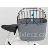 Plastovy kosik na zadny nosic s mriezkou 36x47x46cm