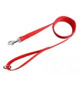 HUHUBAMBOO vodítko JEDNOBAREVNÉ popruhové 2,5x150cm, červené