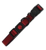 Obojok ACTIVE DOG Strong cerveny, M 2x34-49cm