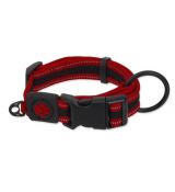 Obojok Active Dog Fluffy L cerveny 3,2x39-59cm