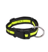 Dog Fantasy Obojok Neoprenné Limetka, L 3,2x39-60cm